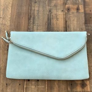 Urban Expressions Sea Foam Clutch
